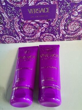 Versace Dylan Purple Body Lotion & Shower Gel Duo - brand new 100 ML each